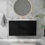Meuble-lavabo flottant cannelé noir 36 po-1245508254-1245508248