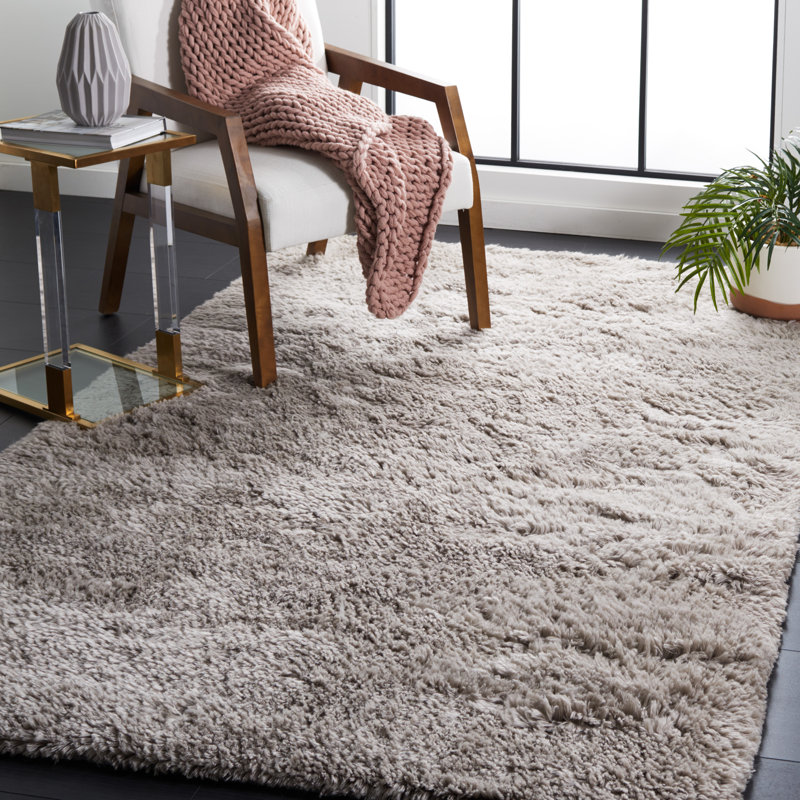 Huron 701 Area Rug In Grey, Rectangle 6' x 9'