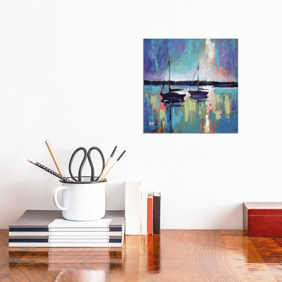 Light Breaking Through The Clouds by Kip Decker - Wrapped Canvas Painting