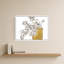 «Delicate Gilded Vase IV» par Chris Paschke - impression sur toile-130877223-130877238