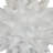 Saima Decorative Orb Sculpture with Spiked Patterns, White Resin 9 Inch