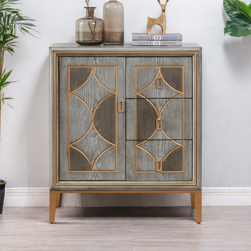 Armoire d'appoint rectangulaire Light Luxury Line.