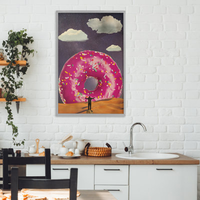 «Happy Days Giant Donut», estampe numérique, design par Elo Marc