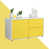 Yellow / Matte White