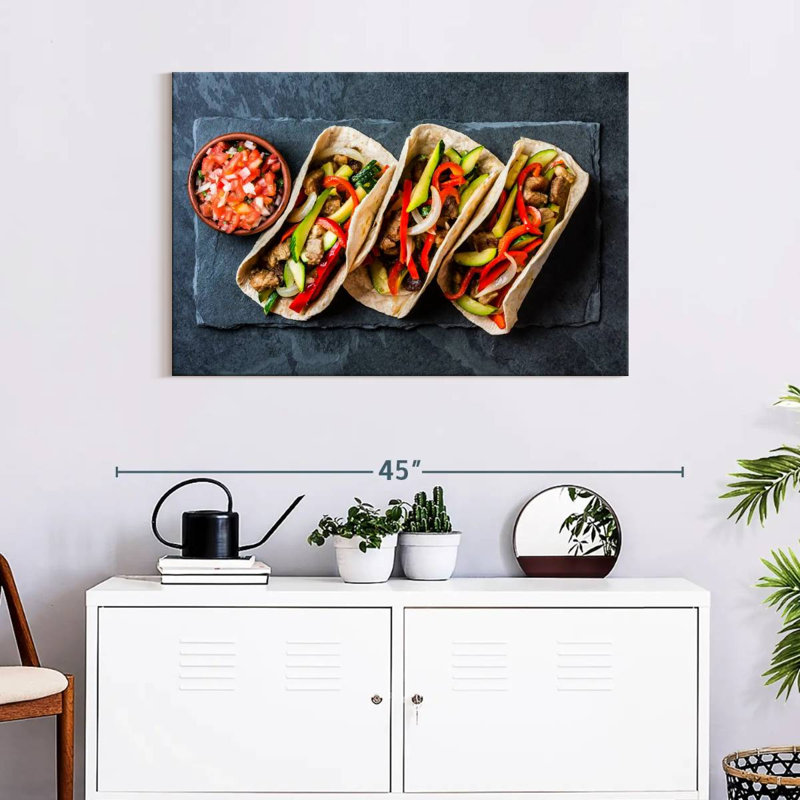 Yarlin Tacos De Cerdo, 24" H x 36" W