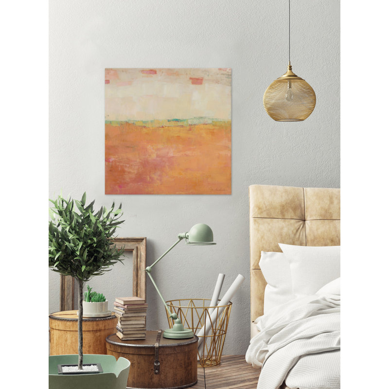 «Apricity II», reproduction d'art sur toile tendue, H 32 po x l 32 po x P 1,5 po