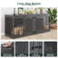 Meuble de cage double pour chien Chesterle