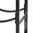 Bedworth 32" Indoor or Outdoor Steel Firewood Log Holder with Tool Hooks - Black - 200-lb Capacity-420022425