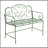 Outdoor Garden Bench-Green