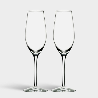 Merlot 9.5oz. Handmade Flute Set