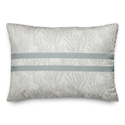  Polyester / Mélange de polyester Housse de coussin lombaire rectangulaire et insert