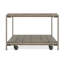 Ensemble de 3 tables basses et 2 tables de bout en bois