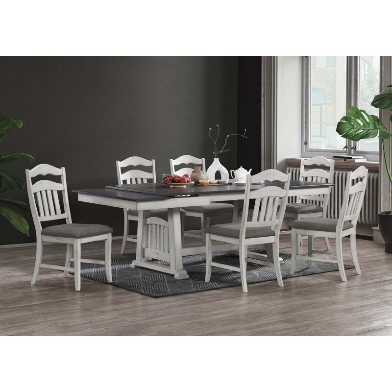 1Pc Dining Table W 2X Leaves(Dining Table)