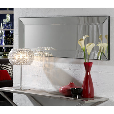 Balceta Glass Flat Wall Mirror