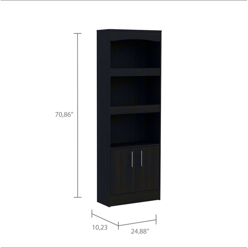 Shell Beach 1-Drawer 3-Shelf Bookcase