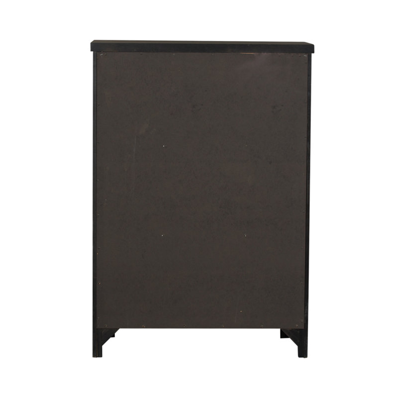 Lit de rangement, commode et miroir Lexest, Grand