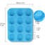 Belfry Kitchen Wasdale Non-Stick Silicone Muffin Pan with Lid