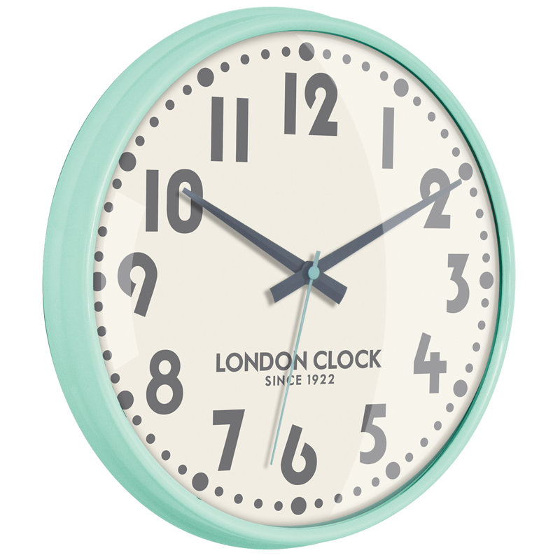 Retro Metal Wall Clock