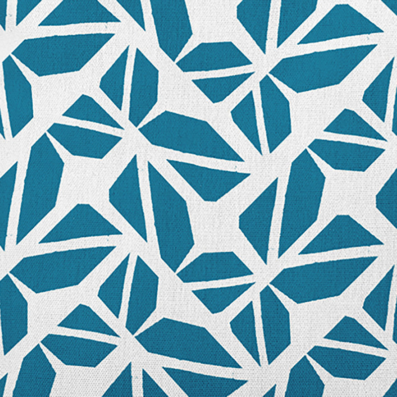 Housse et insert de coussin décoratif en polyester pour intérieur / extérieur E par Design, 18 po x 18 po