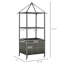 Serviteur de valet pour l'extérieur Outsunny, porte-serviettes de piscine couvert, tablette, panier, rangement en osier de rotin pe sur roulettes, gris