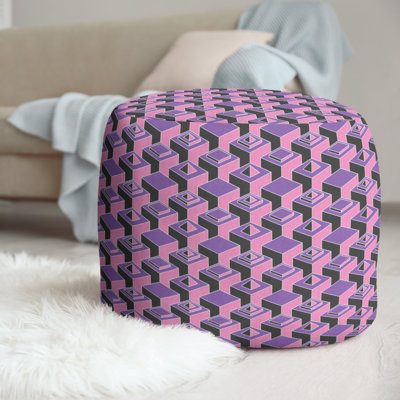 Upholstered Pouf