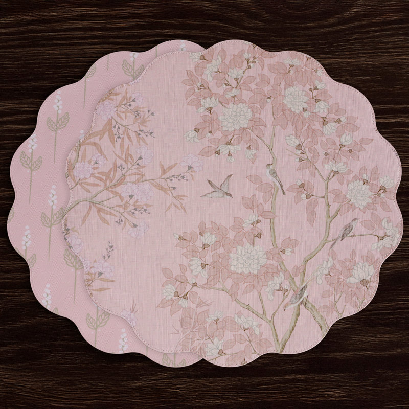 Vida Vinyl Round Placemats