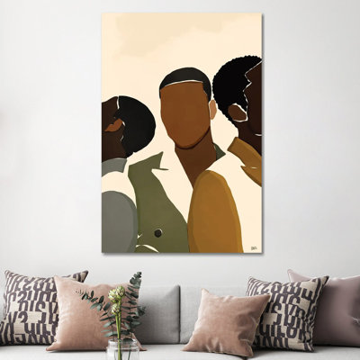 Brothers by Bria Nicole - Print on Canvas