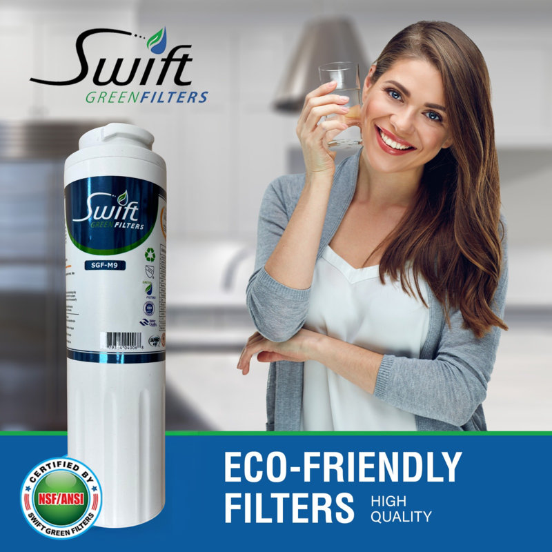 SGF-M9 Compatible Refrigerator Water Filter for UKF8001, EDR4RXD1, FILTER 4, EFF-6007A.
