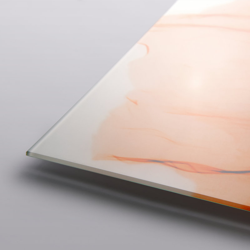 «Poppy Orange» par Albert Koetsier - reproduction de photo non encadrée sur verre