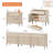 Union Rustic 94.5" W Manufactured Wood Sideboard-119971687
