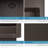 Ruvati 33 x 22 inch epiGranite Drop-in Topmount Granite Composite Quartz Double Bowl Kitchen Sink - Espresso Brown --36823031