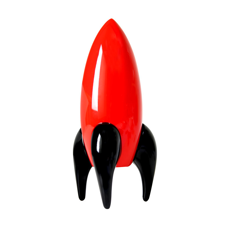 Modèle rocket, Rouge/noir
