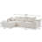 2 - Piece Upholstered Sectional modular sofa-No Assembly Required-936501892