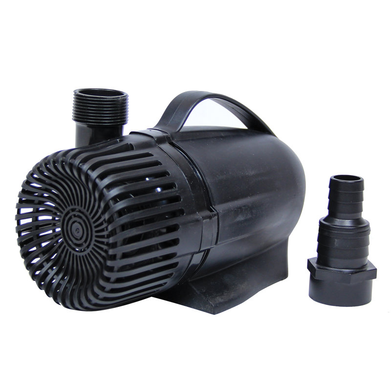 Black 1 HP Epoxy Encapsulated Waterfall Pump