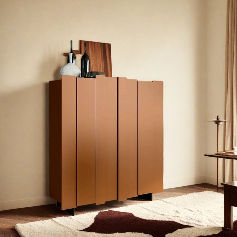 Simple Modern Creative Sideboard, 43.31" H x 39.37" W x 15.75" D