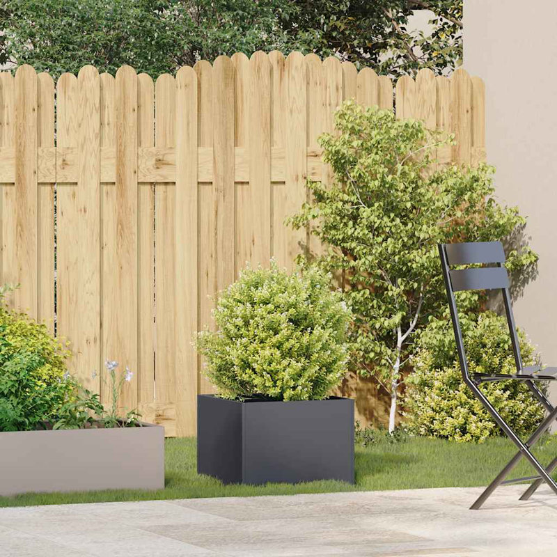 Planter, 30cm H x 40cm W x 40cm D, Anthracite