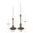 11.75'' H Iron Tabletop Candlestick