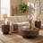 Solid Mango Wood Round End Table-1192431980