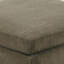 Square chenille ottoman-446029163