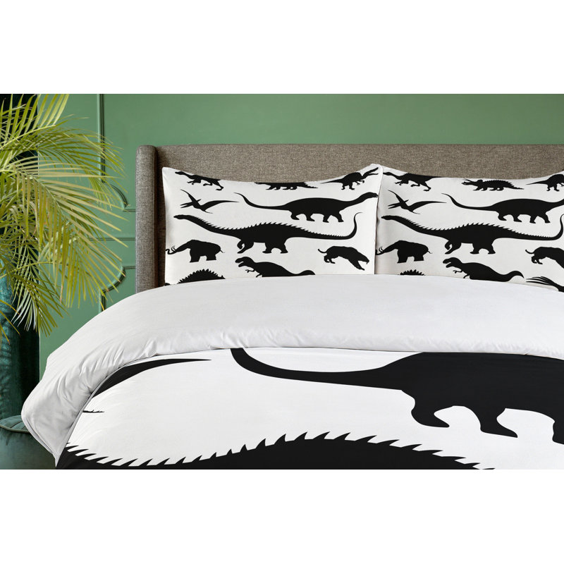 Ensemble de housse de couette dinosaur, Simple