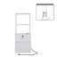 Table de chevet de style moderne avec station de charge et veilleuse, avec armoire de rangement pour chambre à coucher-1409569413