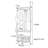 Stainless Steel Coat Rack with Movable Dirty