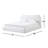 Elena Upholstered Bed In Vanilla Linen-103976343
