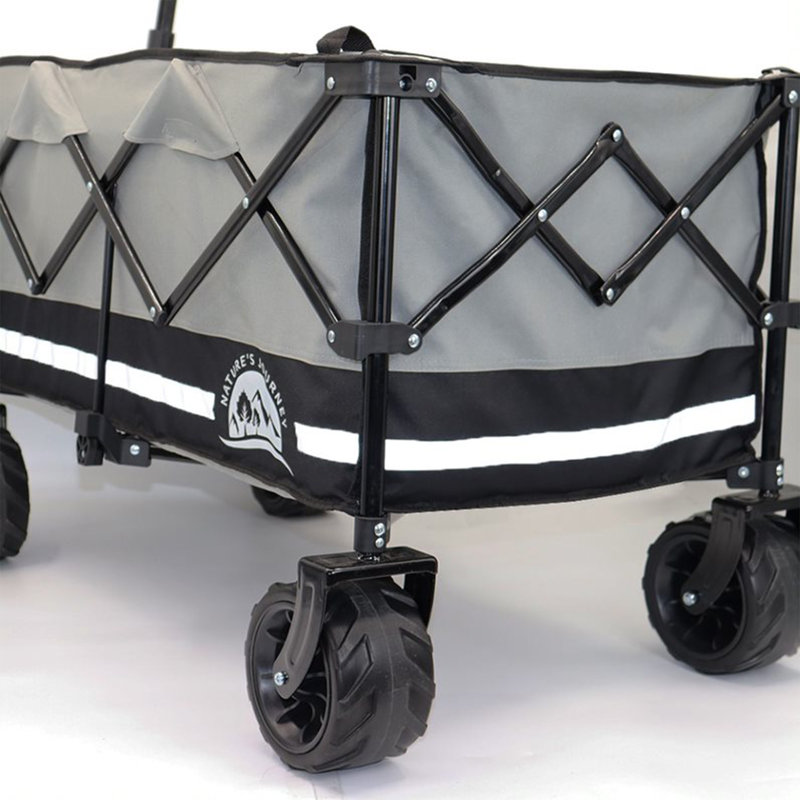 Wagon pliable, gris