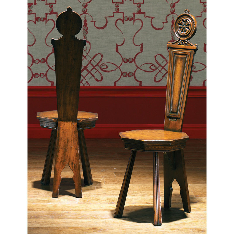 Tabouret de bar en bois massif Stozzi