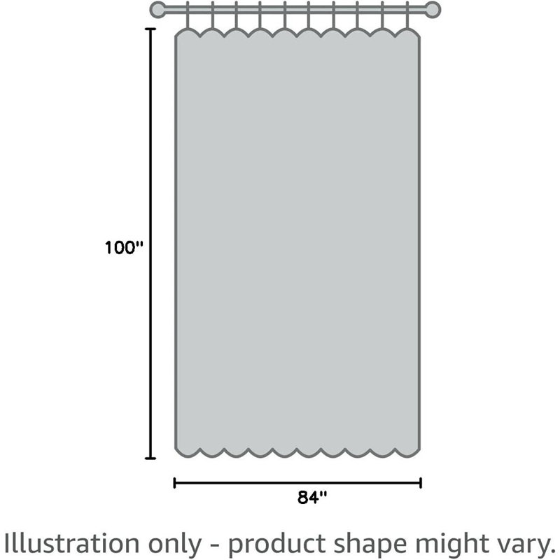 Chocolate Thermal Blackout Curtain – 1 Grommet Panel, Wide Width, 100" W x 100" L, Chocolate