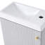 Base de meuble-lavabo simple 8,7 po seulement
