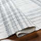 Cay Plaid Handmade Flatweave Recycled P.E.T. Area Rug in Gray/Beige