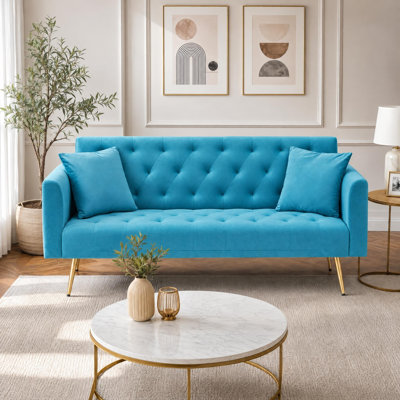71 " Velvet Sofa Bed