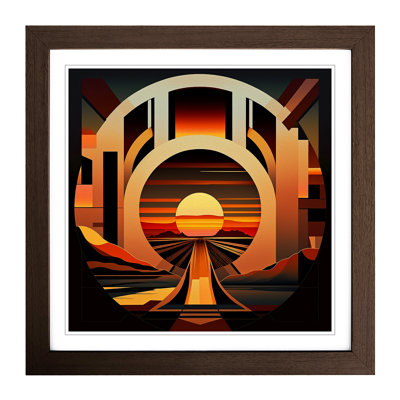 Single Picture Frame Print on Wood